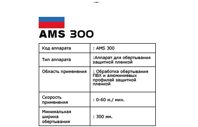 AMS 300 Koruyucu Bant Kaplama Makinesi  3